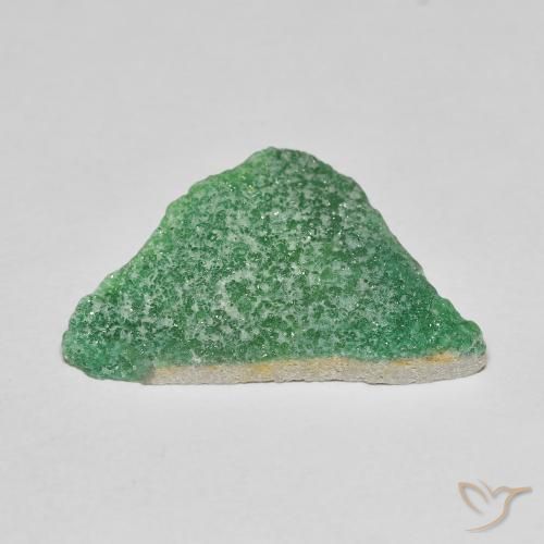 7.45克拉天然晶簇磷铝石，花式切割，不透明