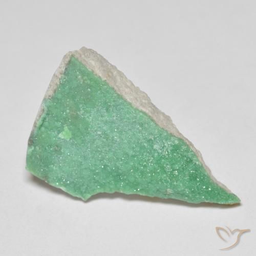 9.85克拉天然晶簇磷铝石，花式切割，不透明