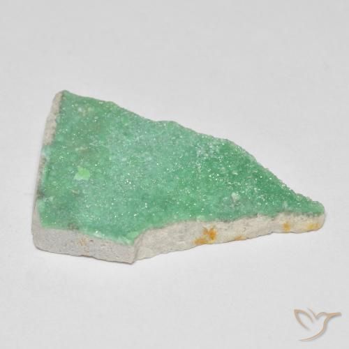 9.85克拉天然晶簇磷铝石，花式切割，不透明