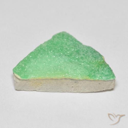 7.84克拉天然晶簇磷铝石，花式切割，不透明