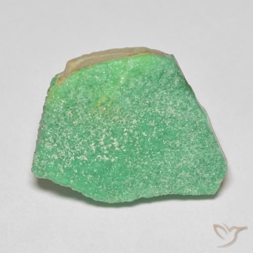11.46ct 天然 黄绿色 德鲁齐杂石, 花式切割, 不透明