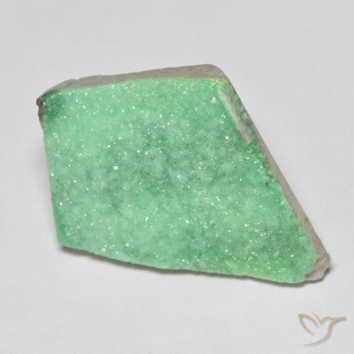 10.42ct 天然 浅绿色 德鲁齐杂石, 花式切割, 不透明