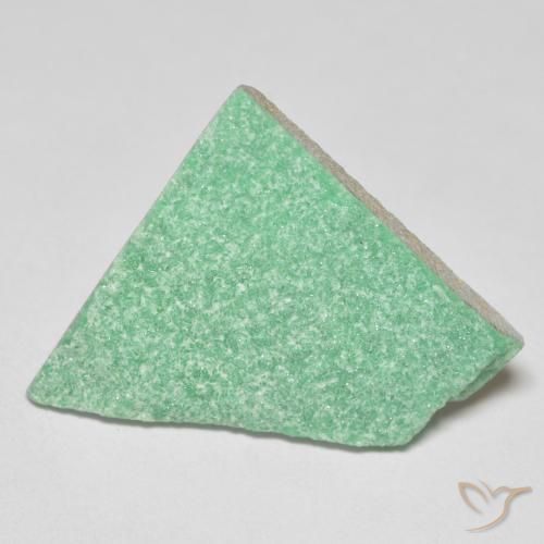 10.90ct 天然 浅绿色 德鲁齐杂石, 花式切割, 不透明