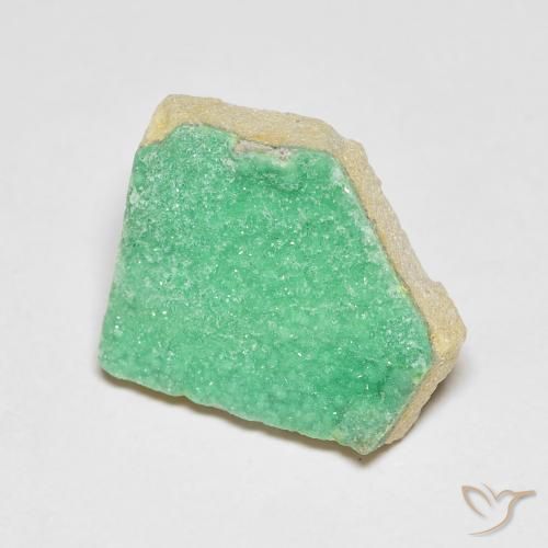6.07ct 天然 薄荷绿 德鲁齐杂石, 花式切割, 不透明