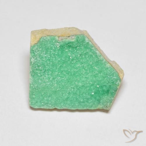 6.07克拉天然晶簇磷铝石，花式切割，不透明