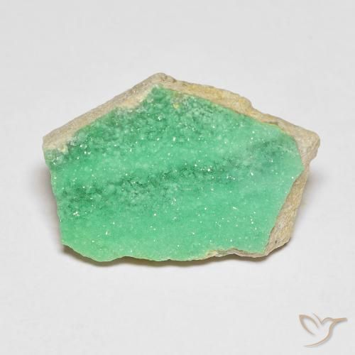 7.10ct 天然 薄荷绿 德鲁齐杂石, 花式切割, 不透明