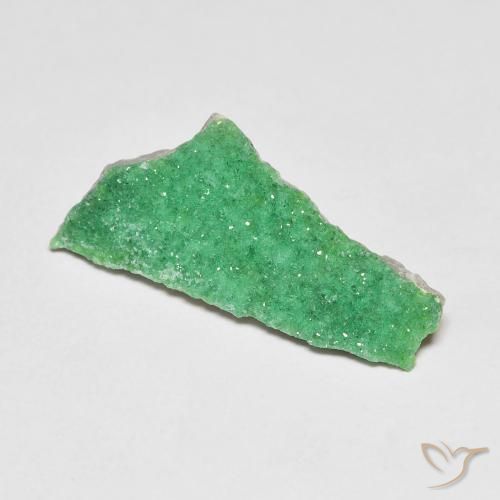 5.40ct 天然 黄绿色 德鲁齐杂石, 花式切割, 不透明