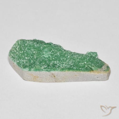 6.96克拉天然晶簇磷铝石，花式切割，不透明