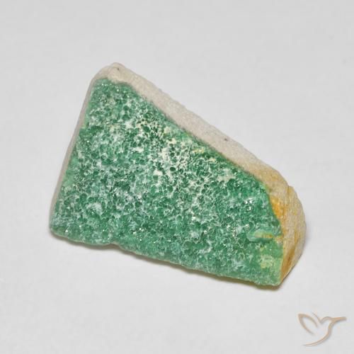 4.69克拉天然晶簇磷铝石，花式切割，不透明