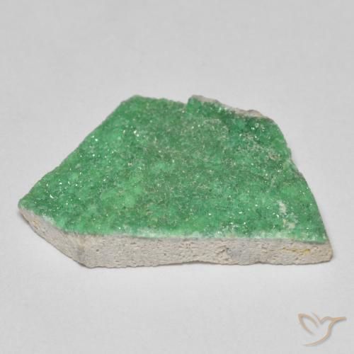 10.77克拉天然晶簇磷铝石，花式切割，不透明