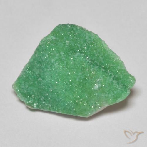 3.58ct 天然 三叶草绿 德鲁齐杂石, 花式切割, 不透明