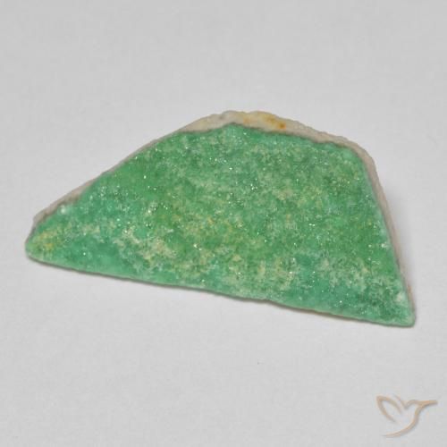 3.32ct 天然 三叶草绿 德鲁齐杂石, 花式切割, 不透明