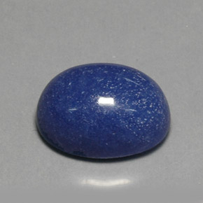 11.82克拉天然杜莫石英，椭圆形切割，15.9×12毫米，不透明