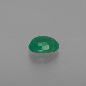 0.33克拉天然绿色祖母绿，椭圆形切割，5.1×3.9毫米，SI