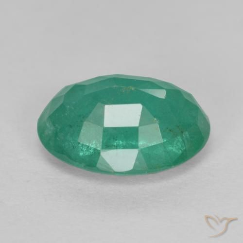 1.14克拉天然翠，椭圆形，SI-I1