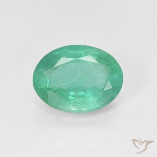 1.62ct 天然 蓝绿色 翠, 椭圆形, SI