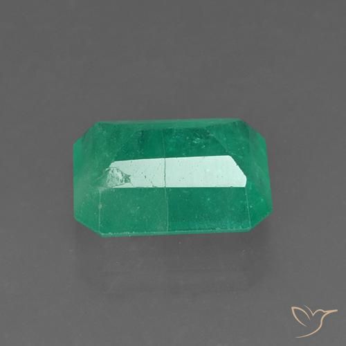 3.65克拉天然翠，八边形，SI