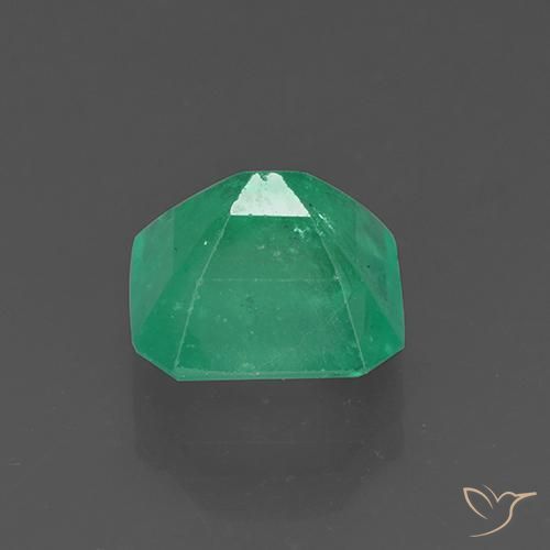 3.35克拉天然翠，八边形，SI