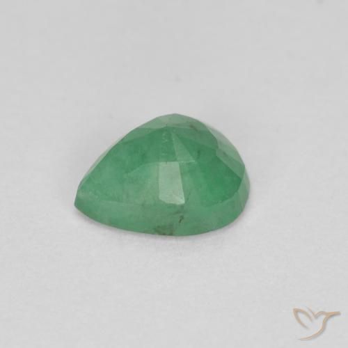 0.37克拉天然翠，梨形，SI