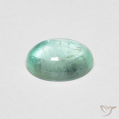 0.51克拉天然翠，椭圆形，透明