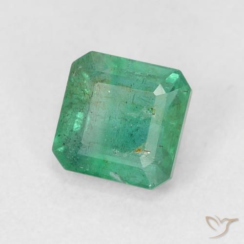 0.69克拉天然翠，八边形，SI
