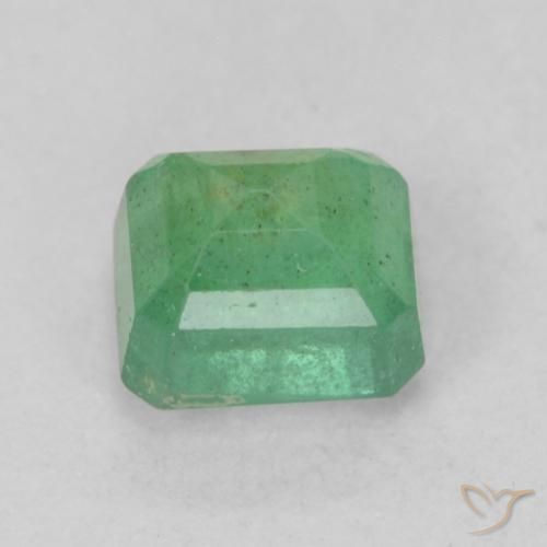 0.81克拉天然翠，八边形，SI