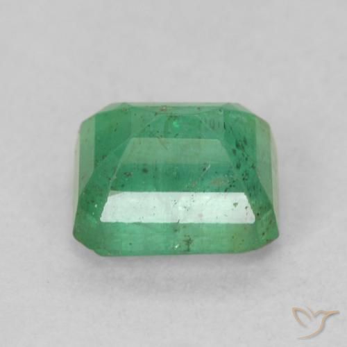 0.74克拉天然翠，八边形，SI