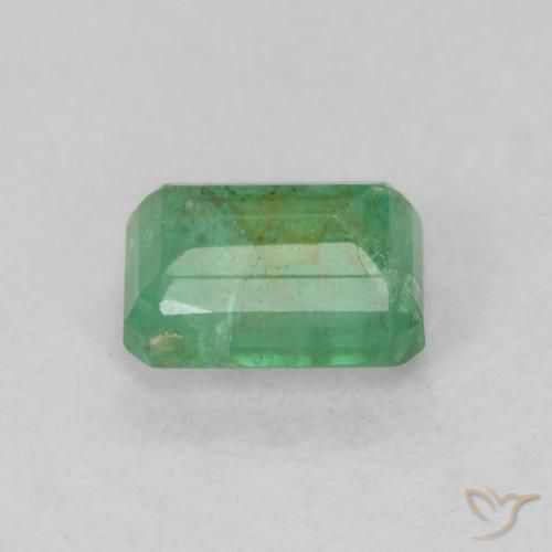 0.73克拉天然翠，八边形，SI