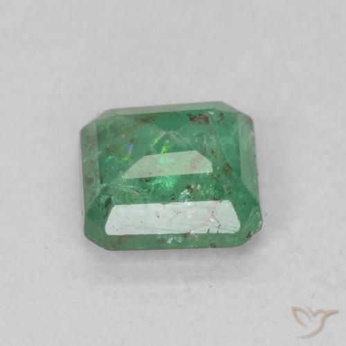 0.52克拉天然翠，八边形，SI