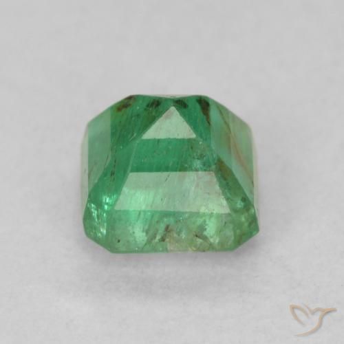 0.72克拉天然翠，八边形，SI