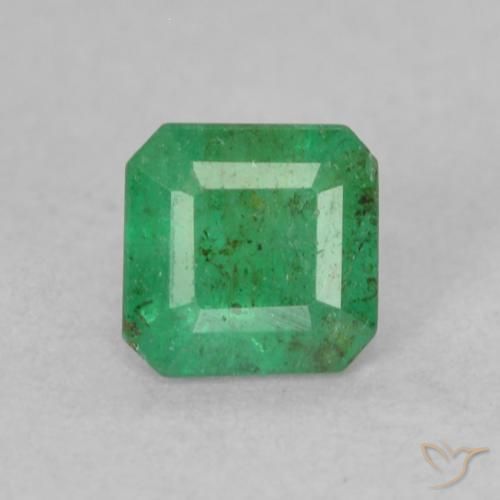 0.35克拉天然翠，八边形，SI
