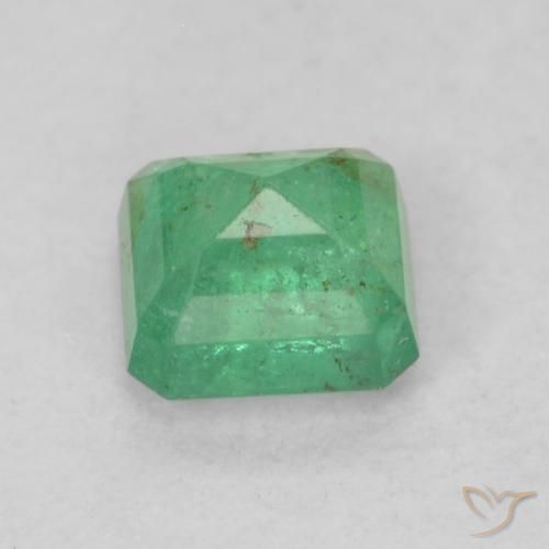 0.44克拉天然翠，八边形，SI