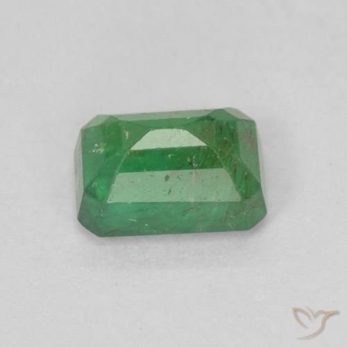 0.69克拉天然翠，八边形，SI