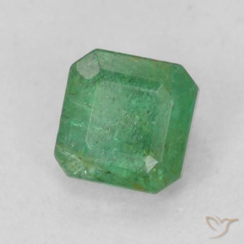 0.34克拉天然翠，八边形，SI