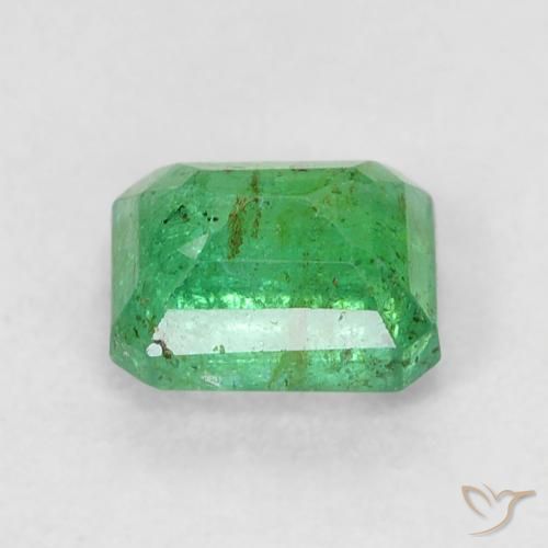 0.55克拉天然翠，八边形，SI-I1