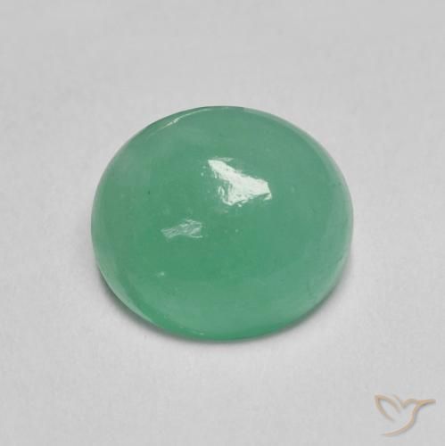 2.01克拉天然翠，椭圆形，半透明