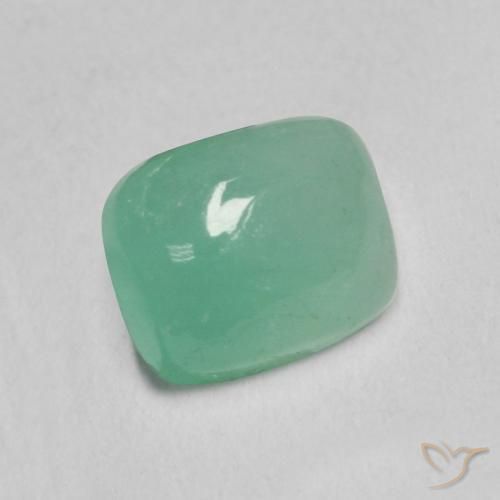 0.79克拉天然翠，软垫，半透明