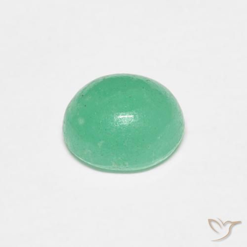 0.80克拉天然翠，椭圆形，半透明