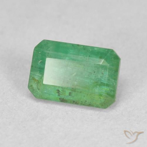 0.63克拉天然翠，八边形，SI