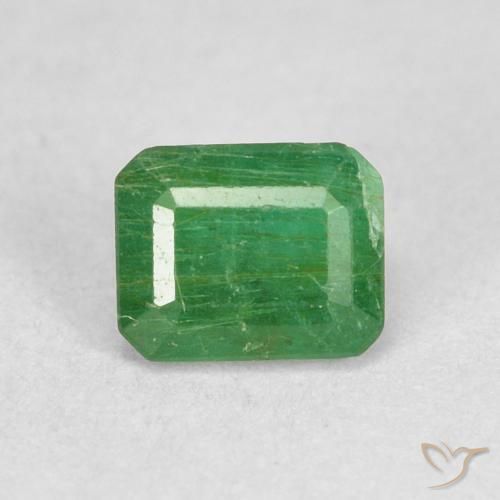0.59克拉天然翠，八边形，SI