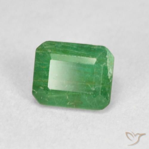 0.59克拉天然翠，八边形，SI