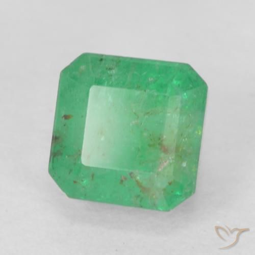0.74克拉天然翠，八边形，SI