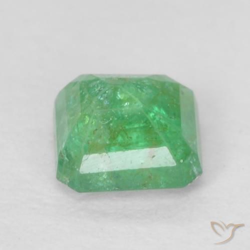 0.34克拉天然翠，八边形，SI