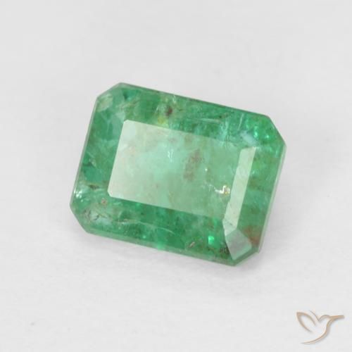 0.78克拉天然翠，八边形，SI