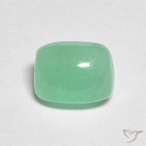 0.87克拉天然翠，软垫，半透明