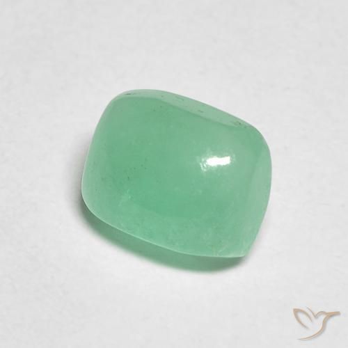 0.87克拉天然翠，软垫，半透明