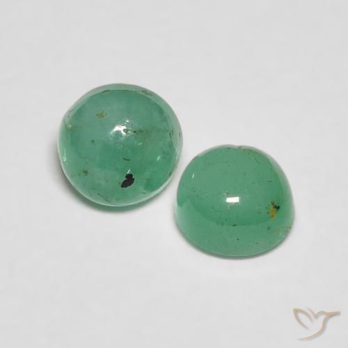 0.63克拉天然翠，圆形的，透明