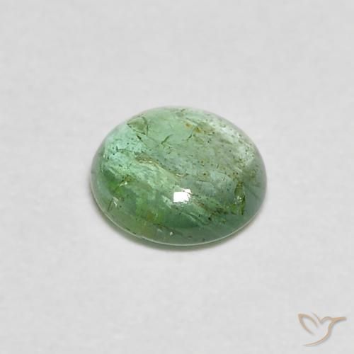 0.32克拉天然翠，圆形的，透明