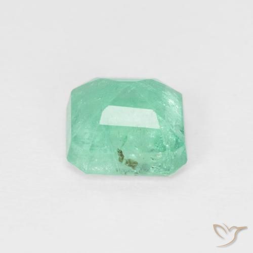 0.87克拉天然翠，八边形，SI