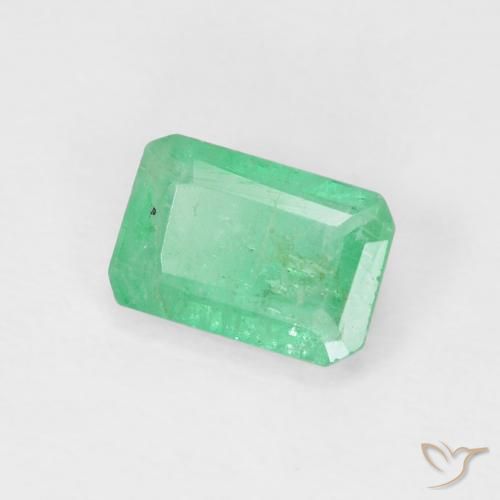 0.64克拉天然翠，八边形，SI